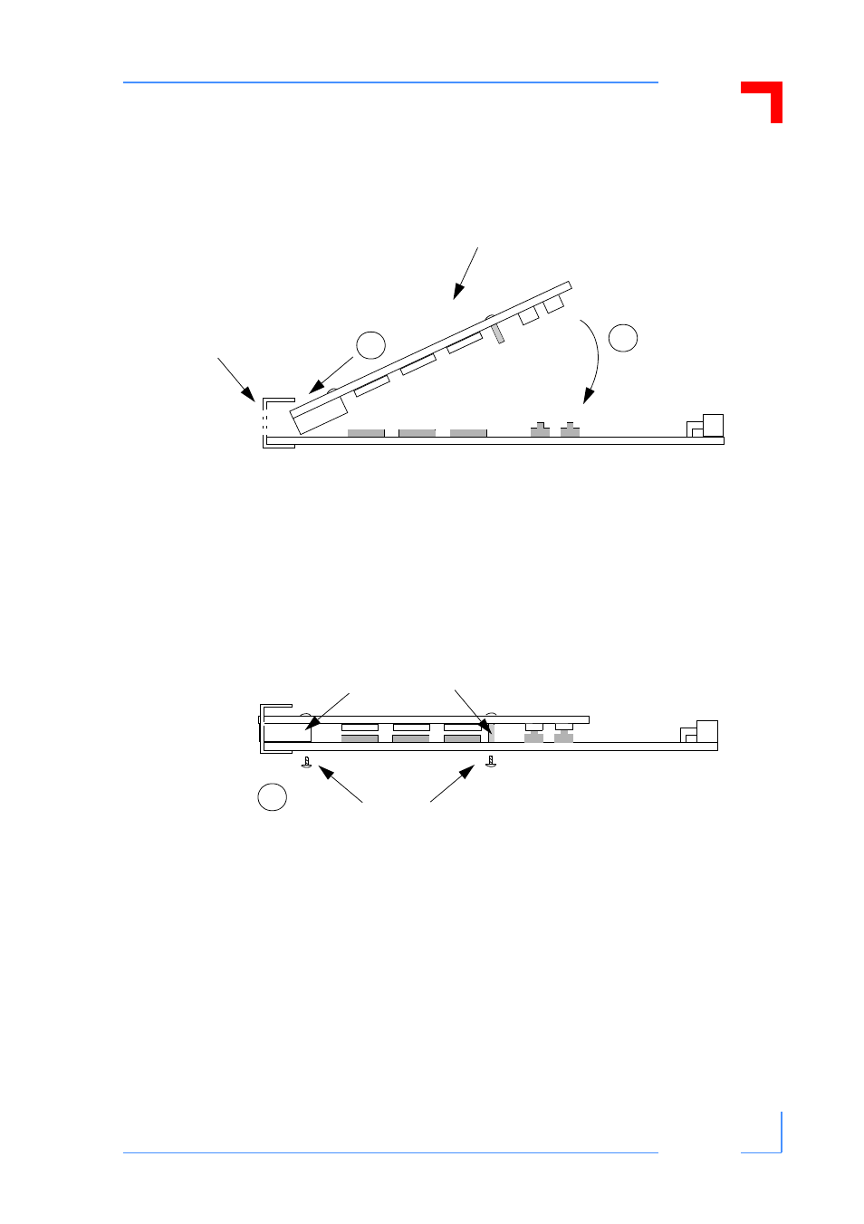 Installation / removal diagrams - 5, Pmc240 installation, Pmc module host carrier | Kontron PMC240 User Manual | Page 47 / 52