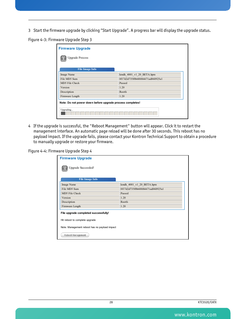 Kontron KTC5520-EATX User Manual | Page 44 / 115