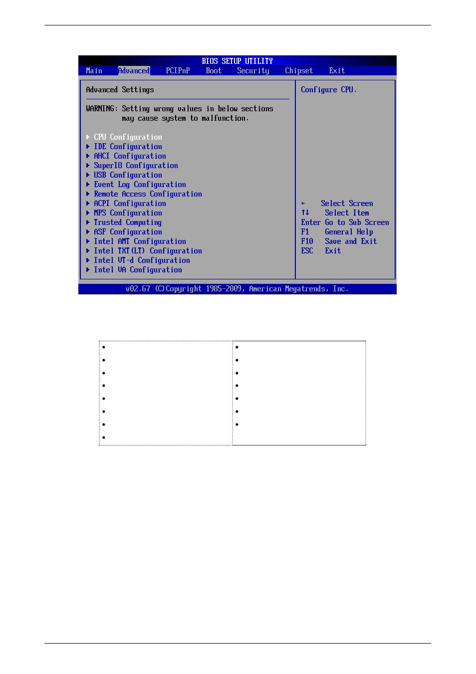 Advanced | Kontron PCI-760 User Manual | Page 42 / 84