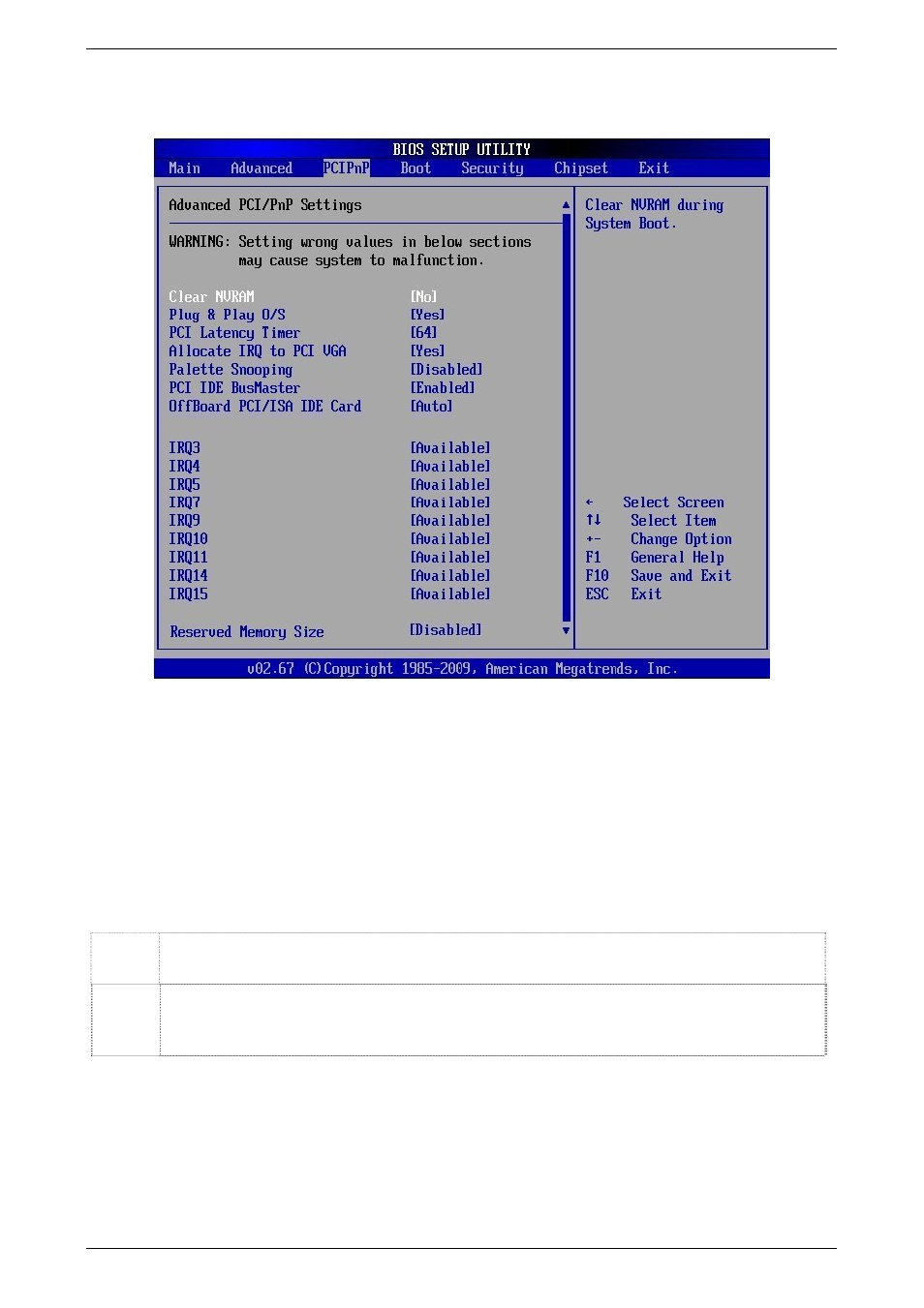 Pcipnp | Kontron PCI-760 User Manual | Page 64 / 84