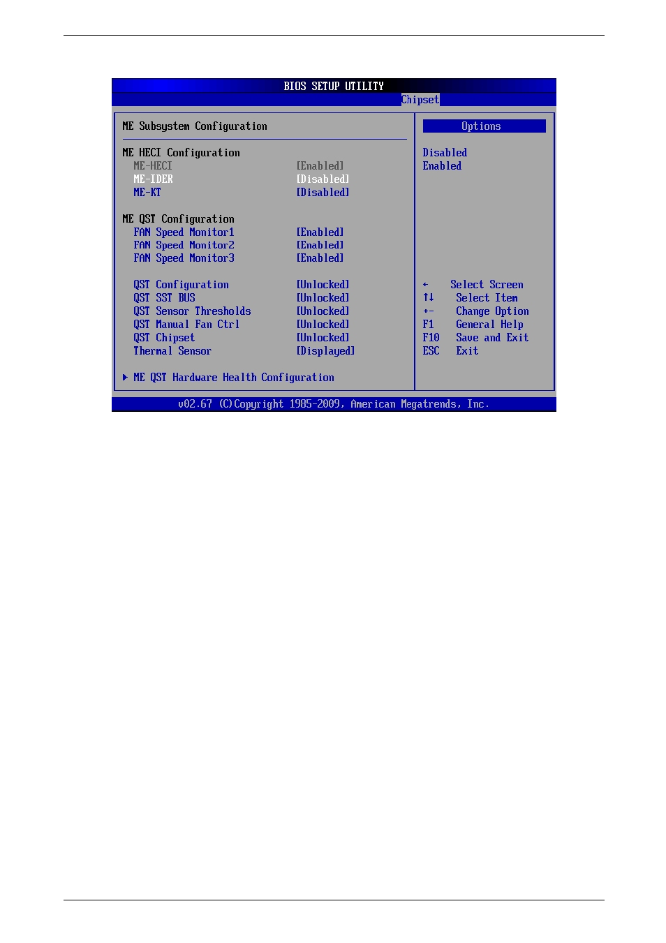 Me subsystem configuration | Kontron PCI-760 User Manual | Page 79 / 84