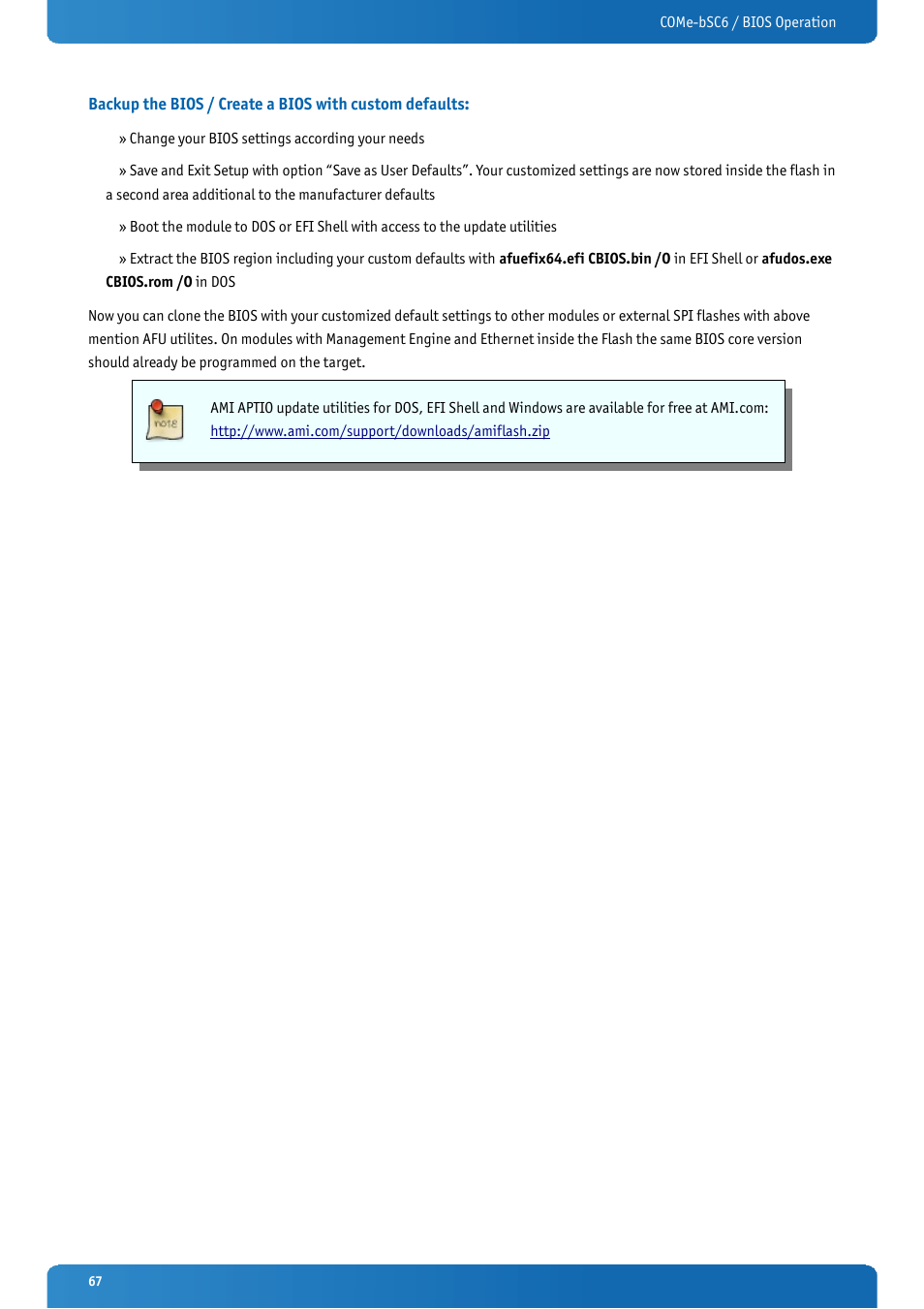 Kontron COMe-bSC6 User Manual | Page 67 / 117