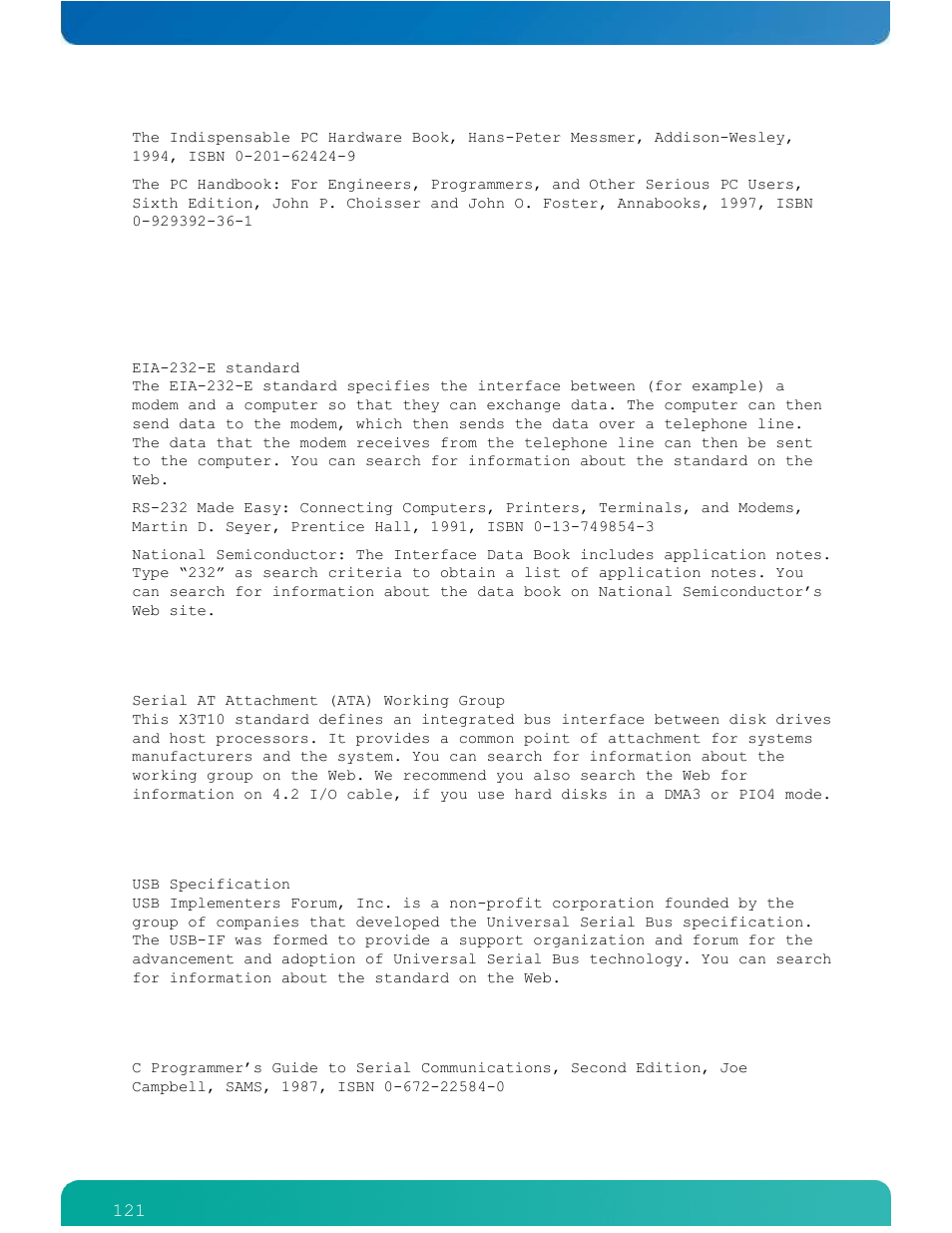 3 ports, 4 programming | Kontron ETXexpress-AI User Manual | Page 126 / 129