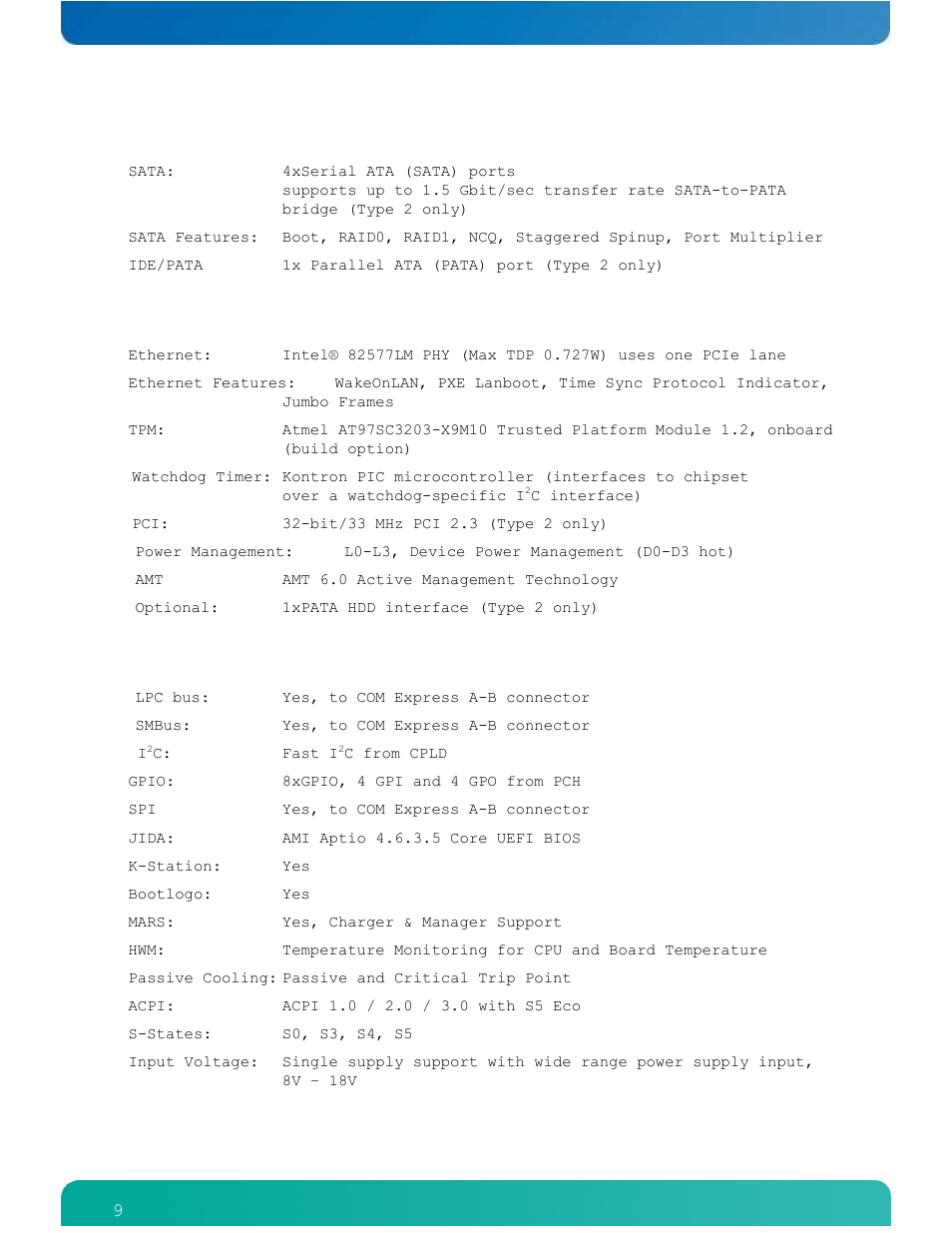 Kontron ETXexpress-AI User Manual | Page 14 / 129
