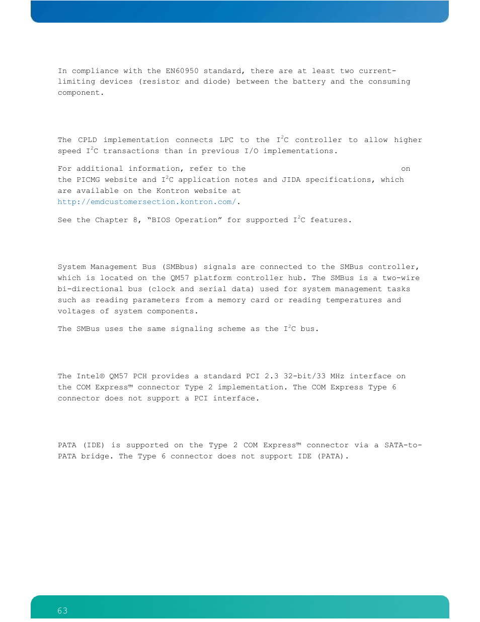 Kontron ETXexpress-AI User Manual | Page 68 / 129