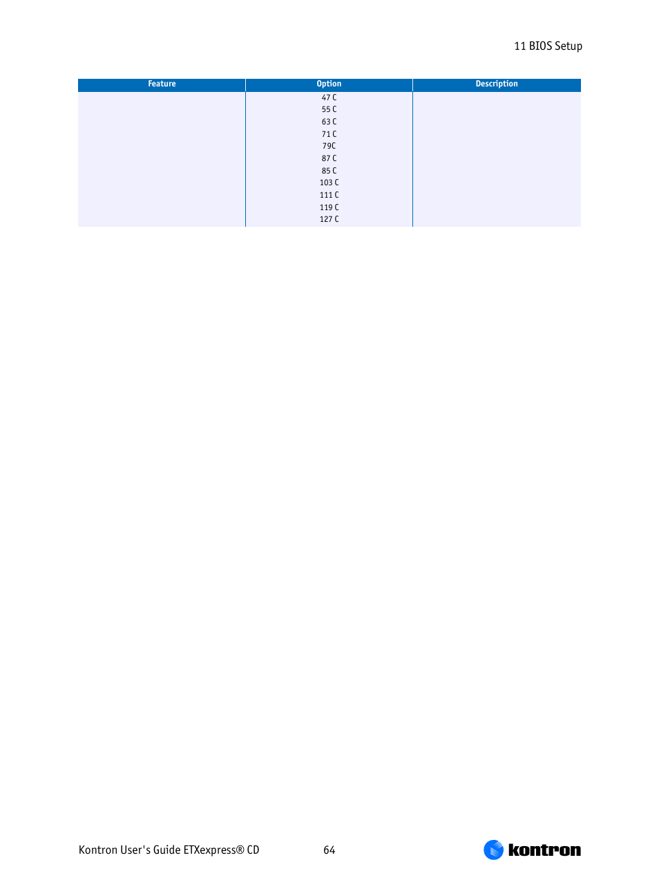 Kontron COMe-bCD2 User Manual | Page 64 / 80