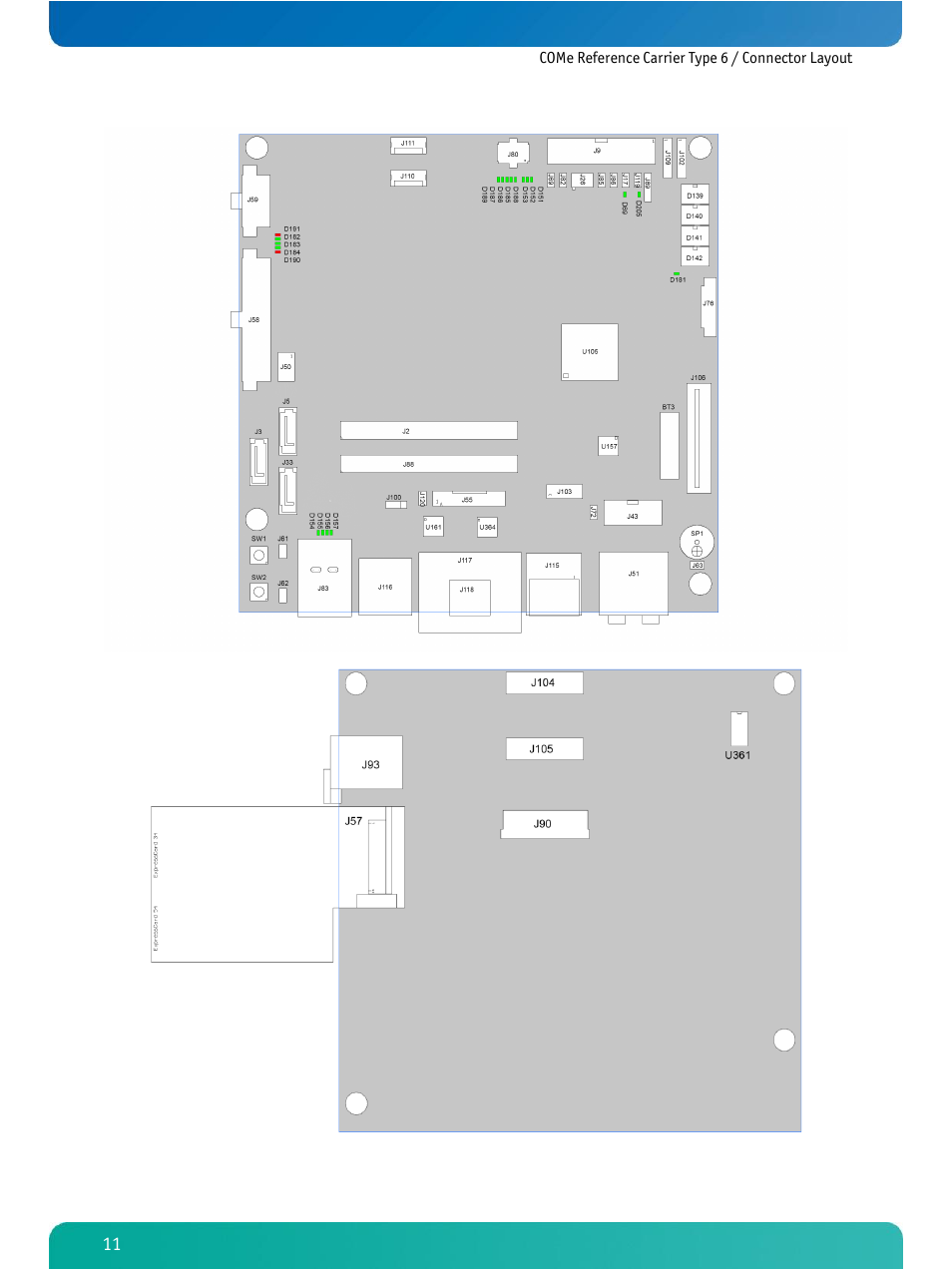 Kontron COMe Ref.Carrier T6 User Manual | Page 14 / 41