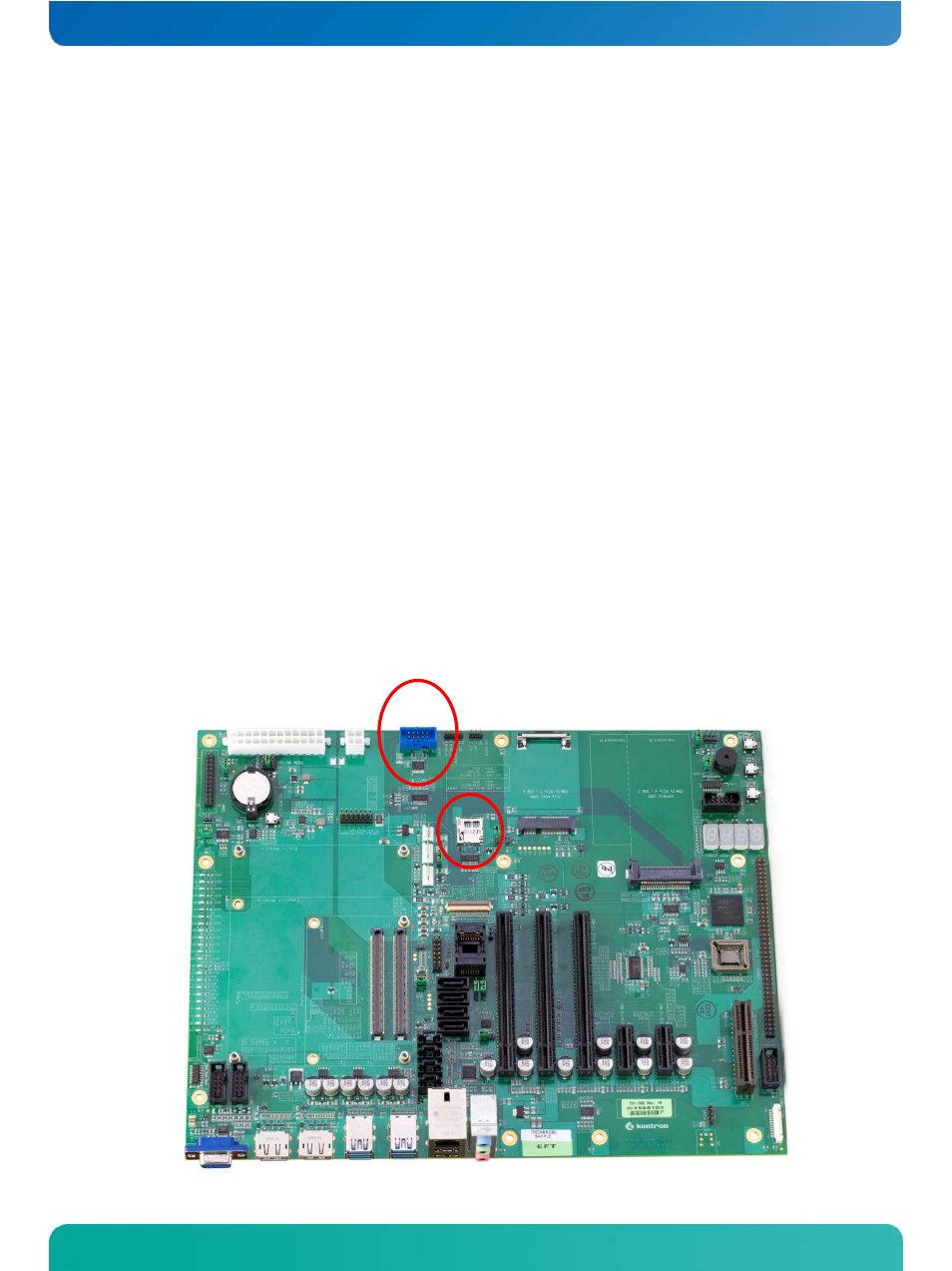 Sd-card / module gpio | Kontron COMe Eval Carrier T6 User Manual | Page 22 / 46