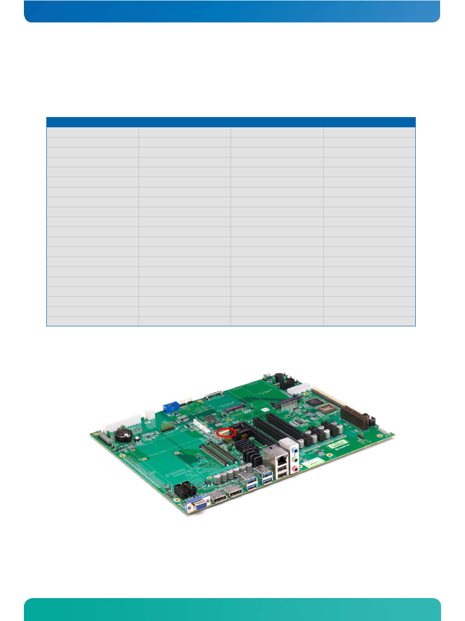 Lvds | Kontron COMe Eval Carrier T6 User Manual | Page 32 / 46