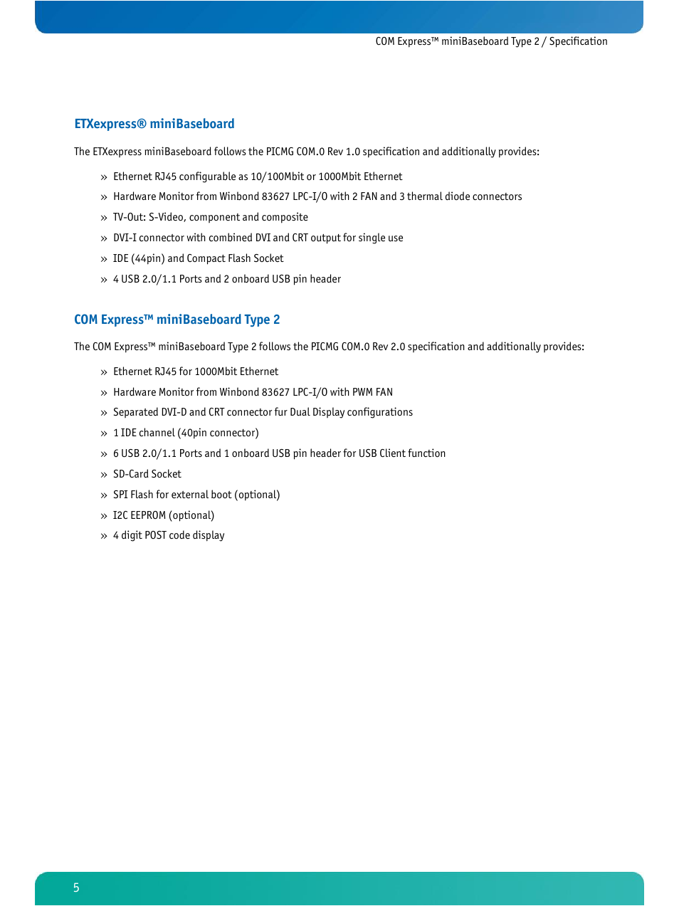 Kontron COMe Ref. Carrier T2 User Manual | Page 10 / 71