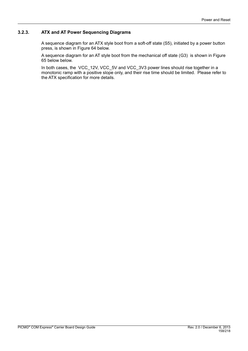 Atx and at power sequencing diagrams | Kontron COMe Starterkit Eval T2 User Manual | Page 158 / 218