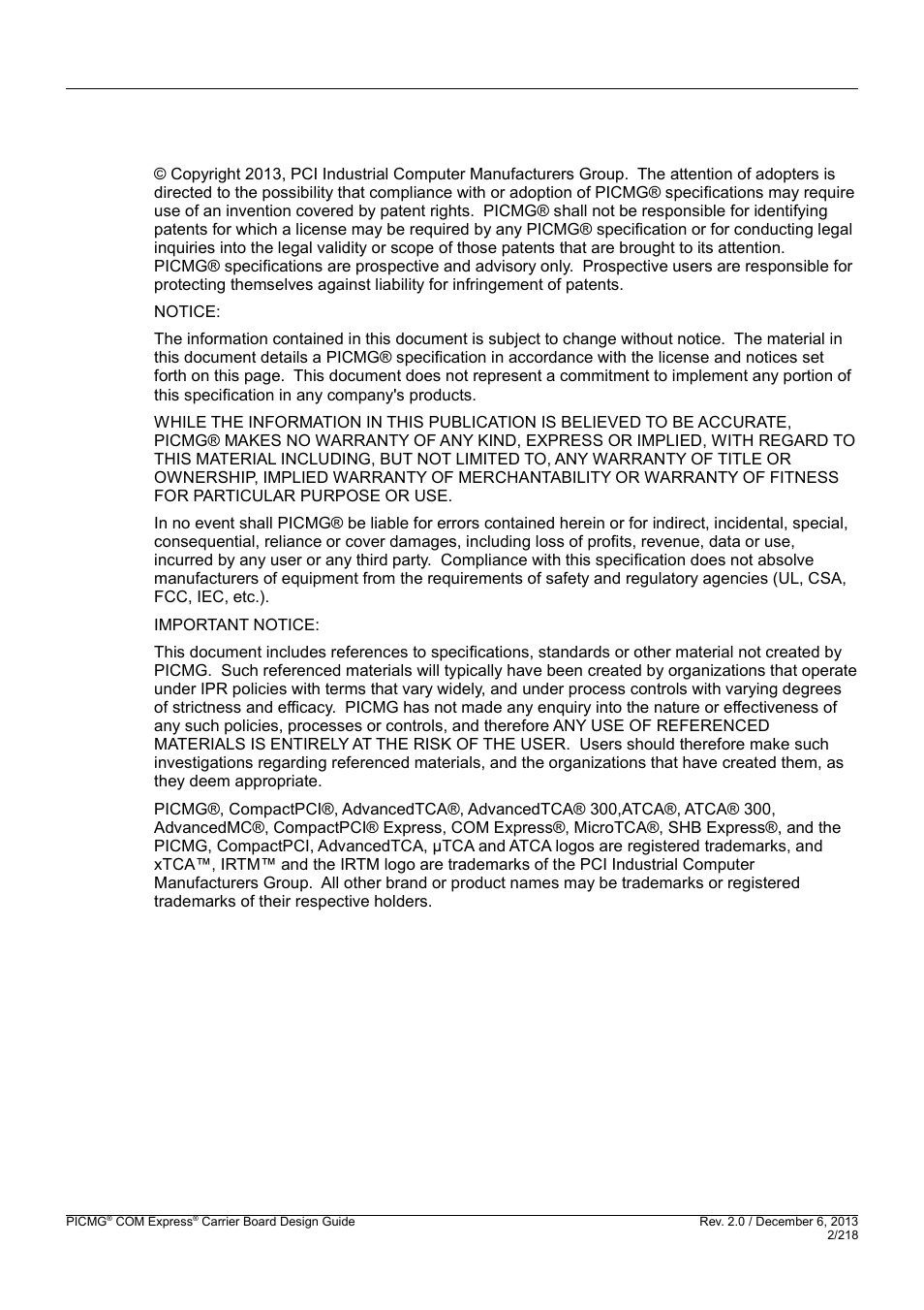 Kontron COMe Starterkit Eval T2 User Manual | Page 2 / 218