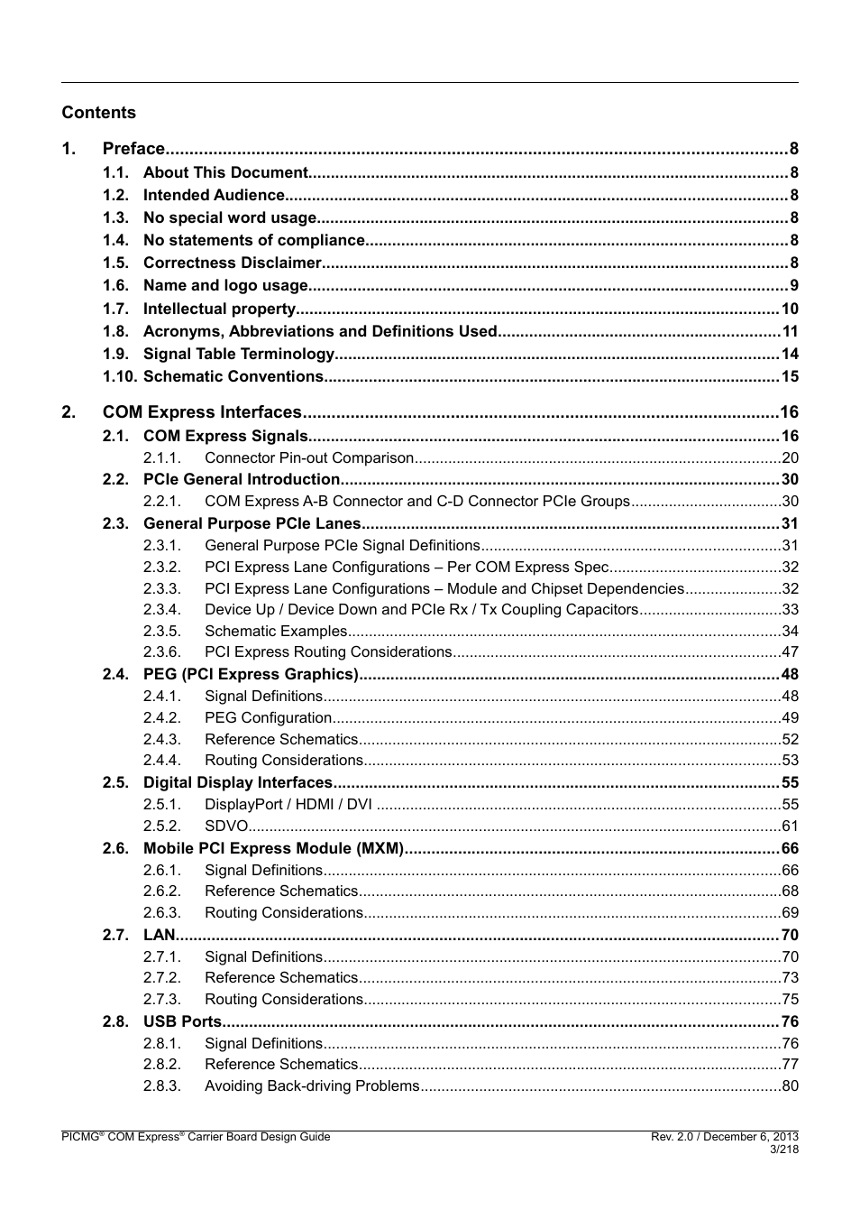 Kontron COMe Starterkit Eval T2 User Manual | Page 3 / 218