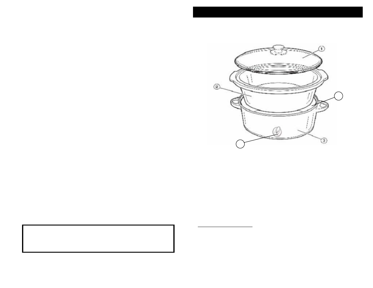 Save these instructions, Important safety instructions, For household use only | Getting to know your slow cooker | Bravetti BKC203 User Manual | Page 2 / 7