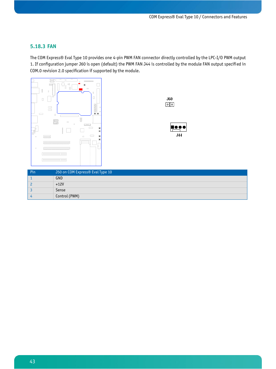 3 fan | Kontron COMe Eval Carrier T10 User Manual | Page 46 / 55