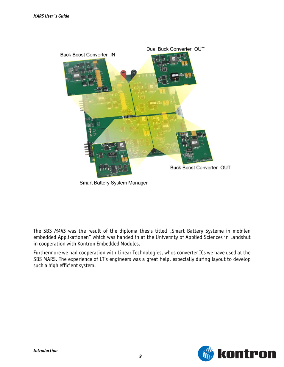 Kontron MARS Smart Battery Kit User Manual | Page 10 / 35