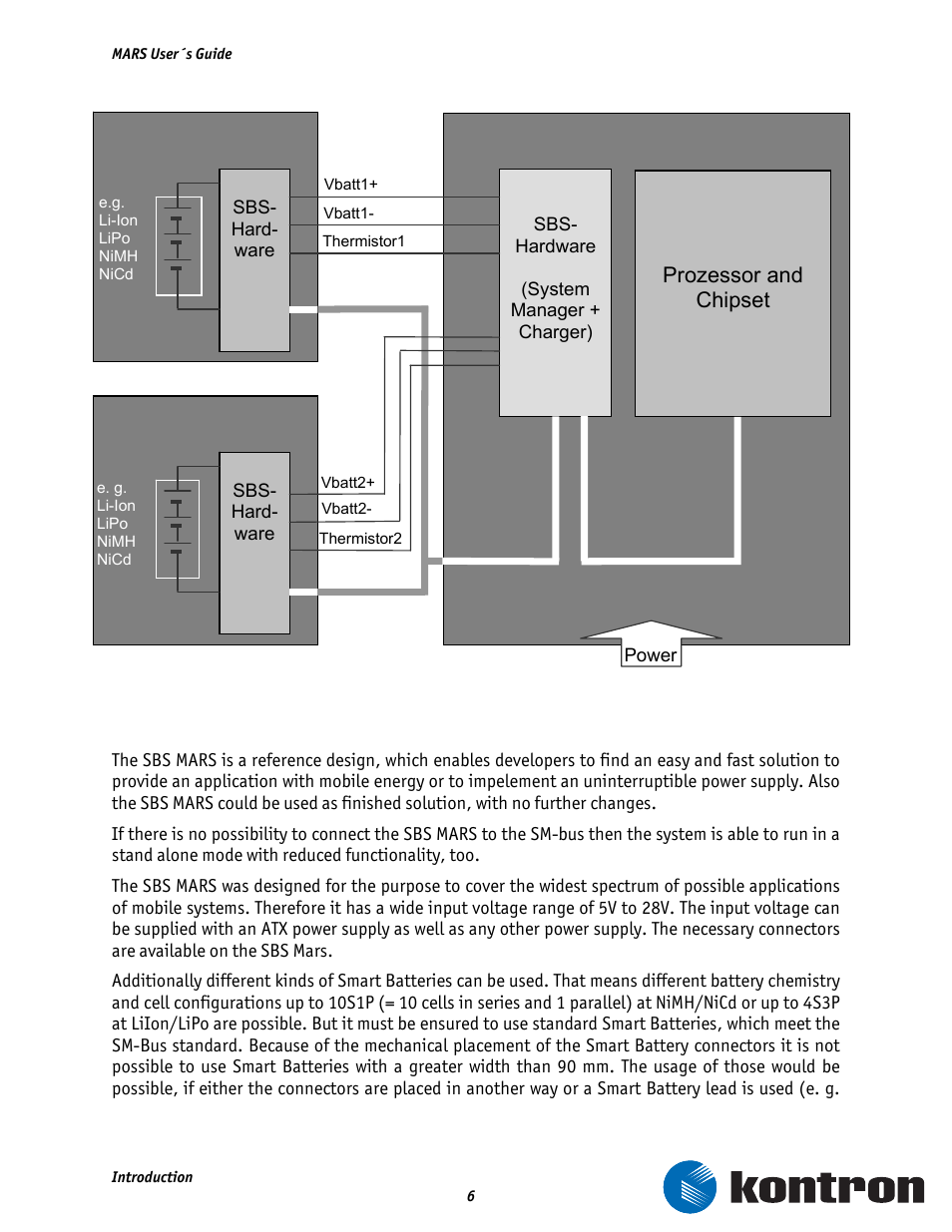 Kontron MARS Smart Battery Kit User Manual | Page 7 / 35