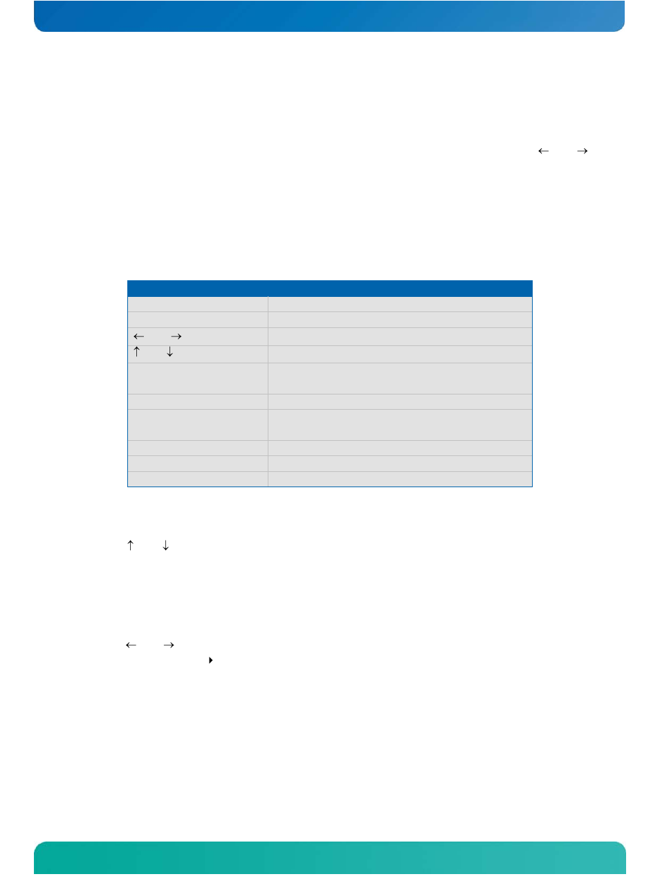 Menu bar, Legend bar, Selecting an item | Displaying submenus, Item specific help window, General help window | Kontron COMe-cXLi2 User Manual | Page 67 / 106