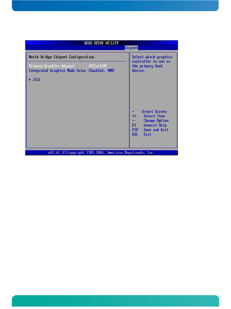 11 north bridge chipset configuration, North bridge chipset configuration | Kontron COMe-cXLi2 User Manual | Page 97 / 106