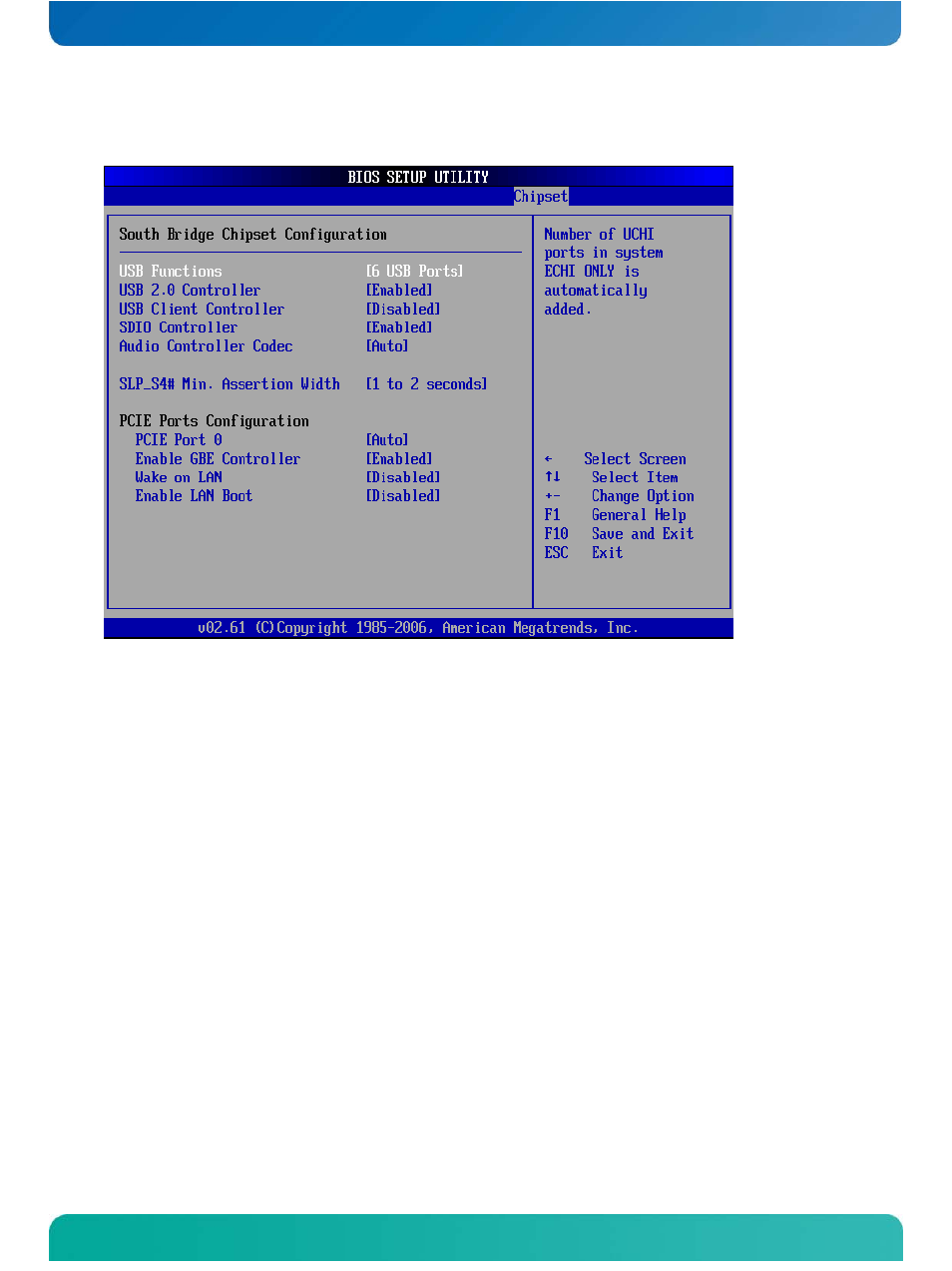 13 south bridge chipset configuration, South bridge chipset configuration | Kontron COMe-cXLi2 User Manual | Page 99 / 106