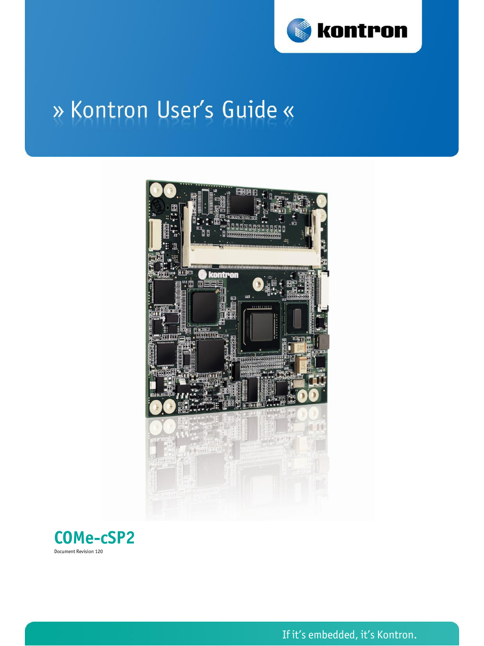 Kontron COMe-cSP2 User Manual | 109 pages