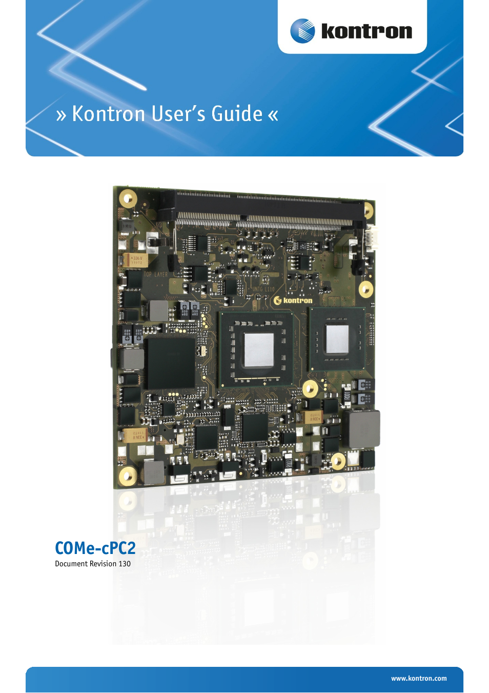 Kontron COMe-cPC2 User Manual | 107 pages