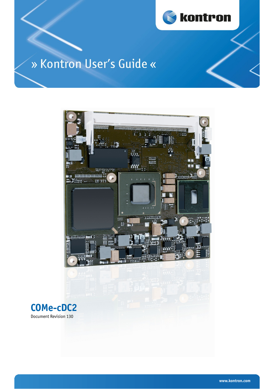 Kontron COMe-cDC2 User Manual | 97 pages