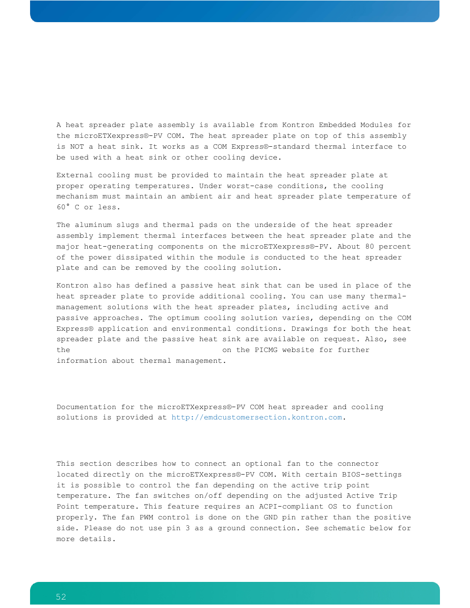 6design considerations | Kontron COMe-cPV2(v1.4) User Manual | Page 56 / 123