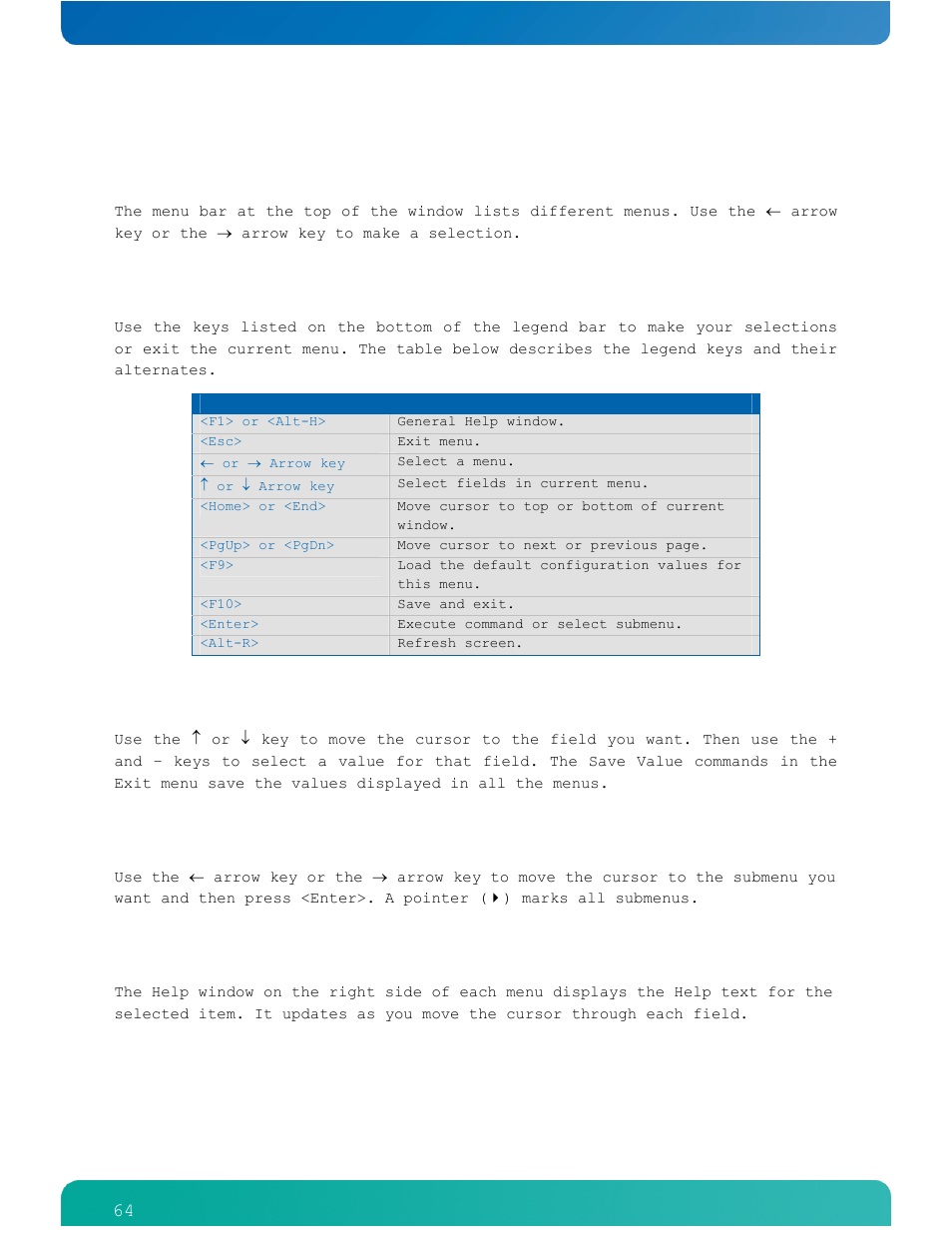 Kontron COMe-cPV2(v1.4) User Manual | Page 68 / 123