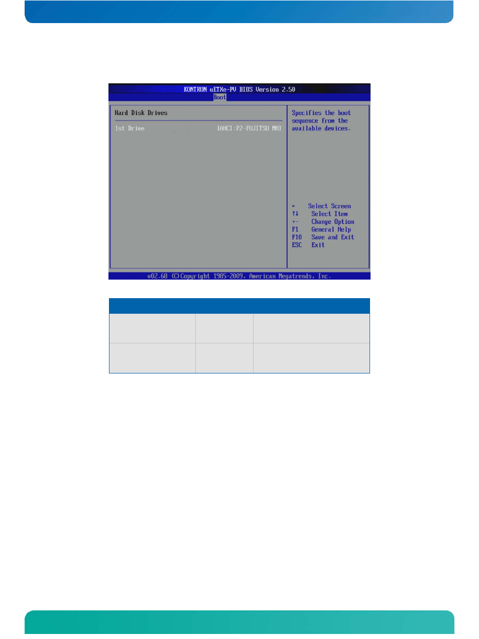 6 hard disk drives, Hard disk drives | Kontron COMe-cPV2(v1.0) User Manual | Page 105 / 122