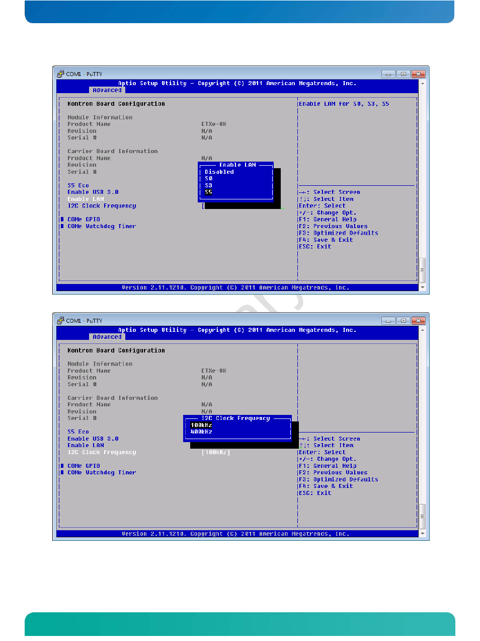 Kontron COMe-cOHXX User Manual | Page 104 / 168