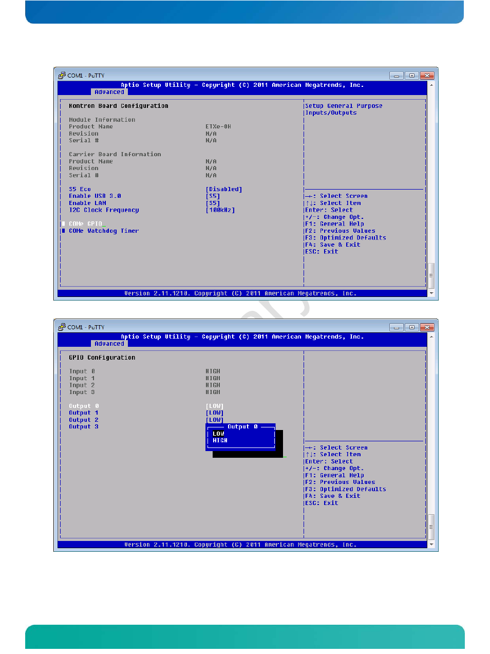 Kontron COMe-cOHXX User Manual | Page 105 / 168