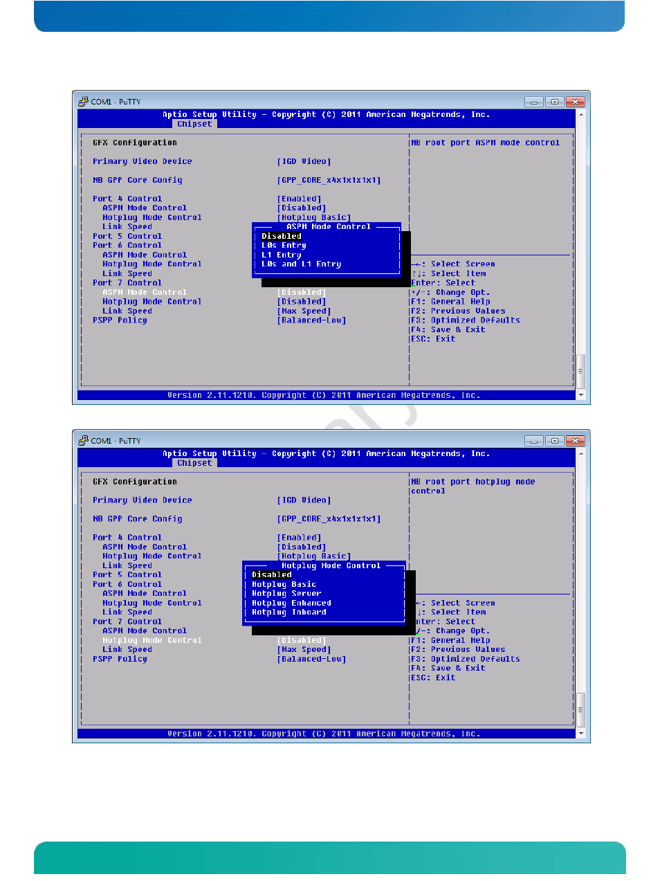 Kontron COMe-cOHXX User Manual | Page 121 / 168