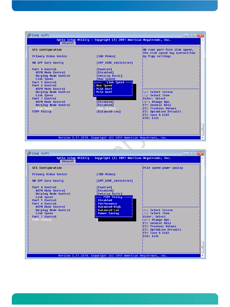 Kontron COMe-cOHXX User Manual | Page 122 / 168