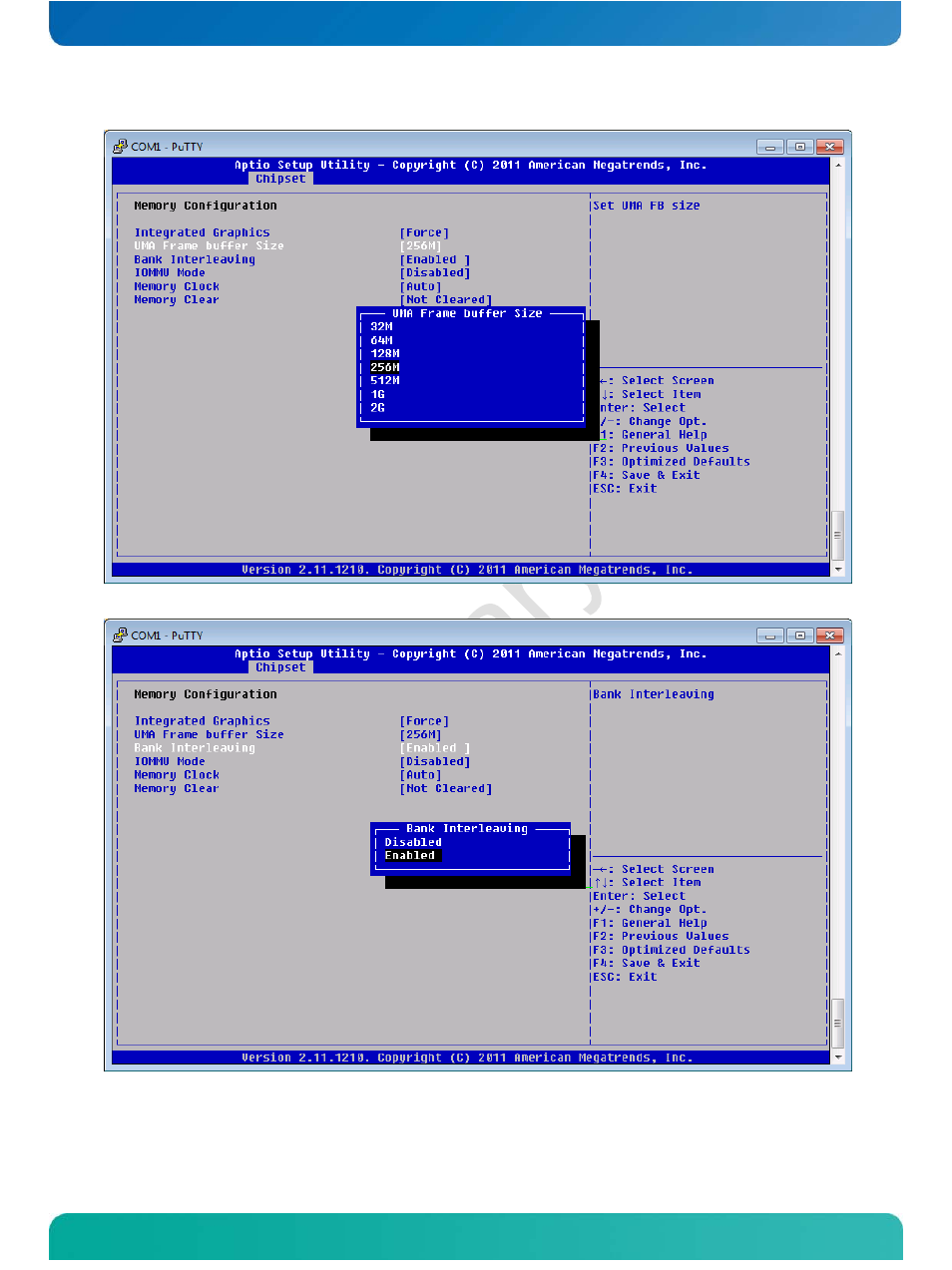 Kontron COMe-cOHXX User Manual | Page 124 / 168