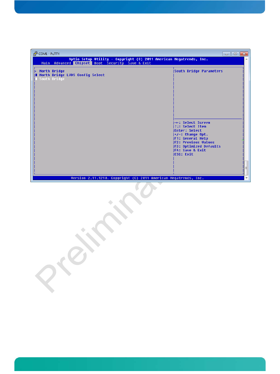 4 south bridge, South bridge | Kontron COMe-cOHXX User Manual | Page 129 / 168