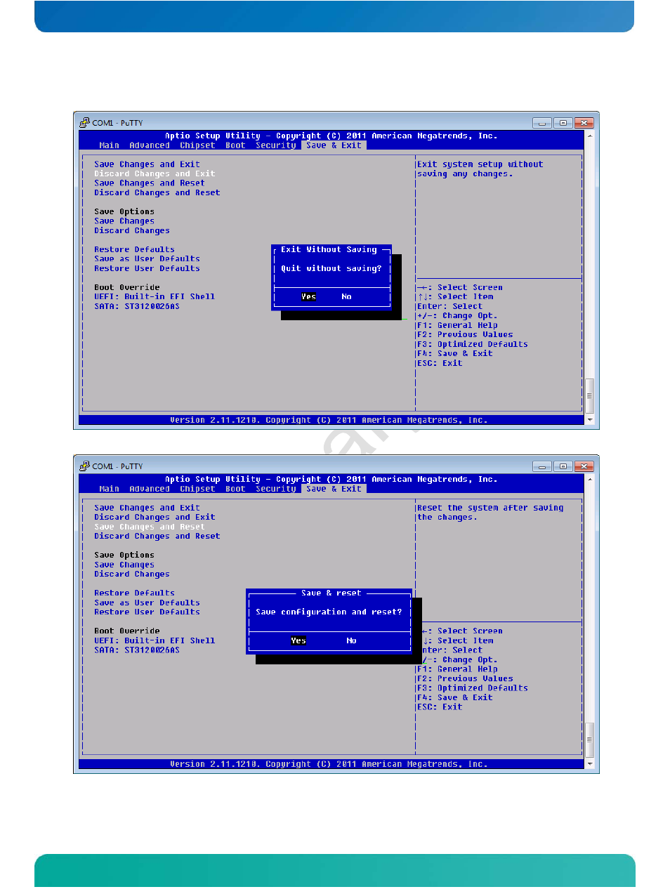 Kontron COMe-cOHXX User Manual | Page 158 / 168