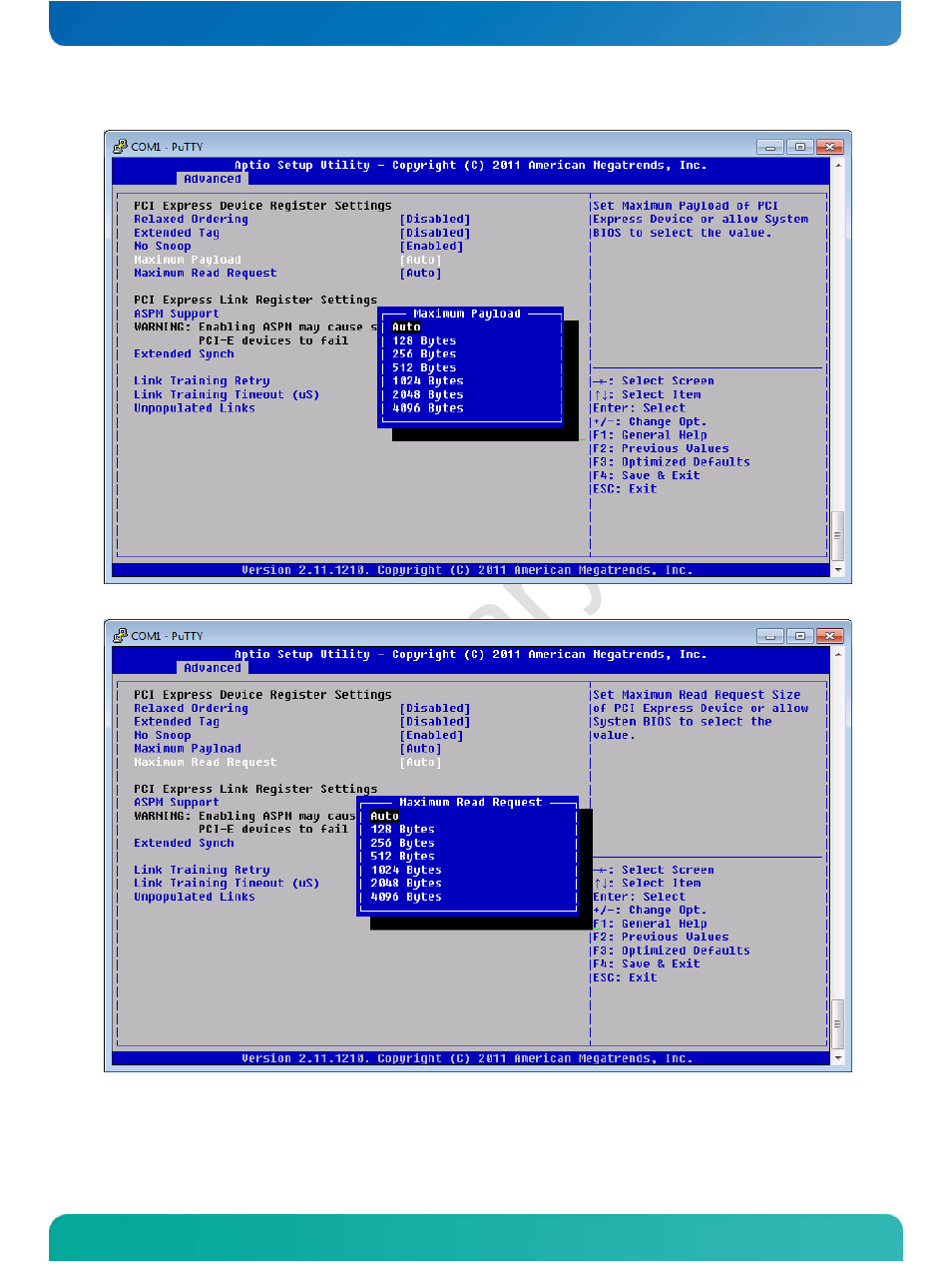 Kontron COMe-cOHXX User Manual | Page 71 / 168