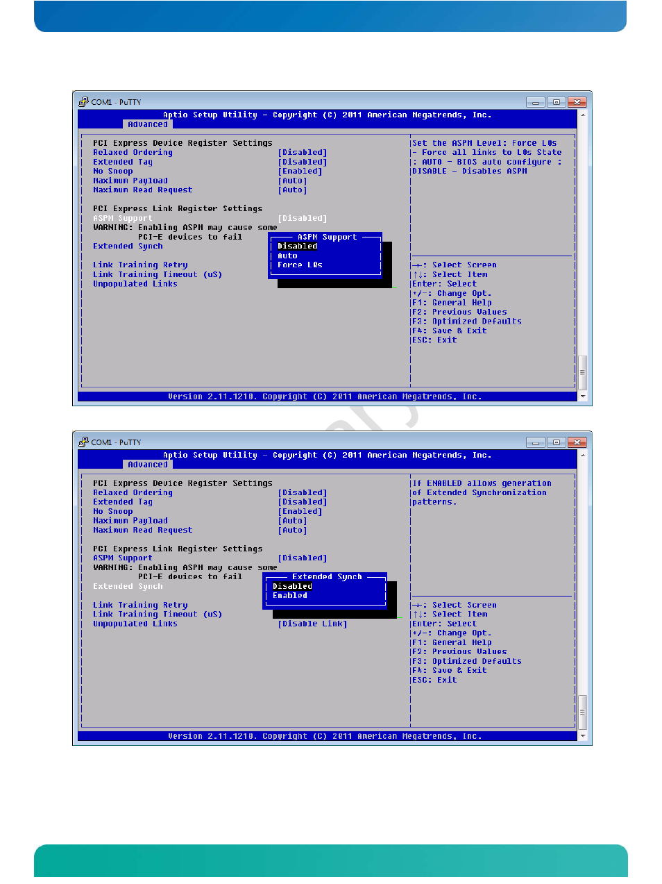 Kontron COMe-cOHXX User Manual | Page 72 / 168