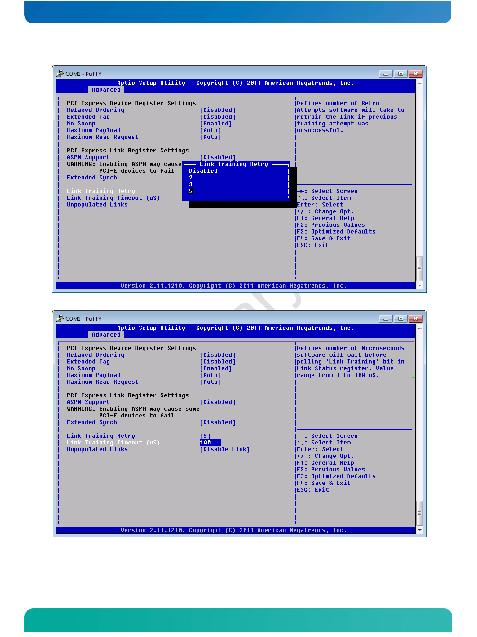 Kontron COMe-cOHXX User Manual | Page 73 / 168