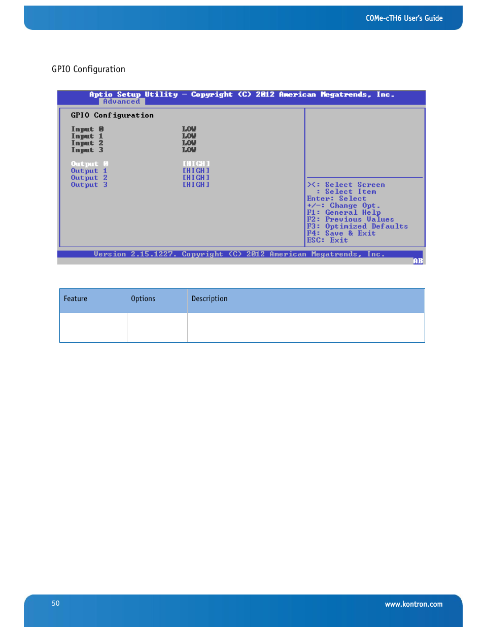 Kontron COMe-cTH6 User Manual | Page 56 / 83