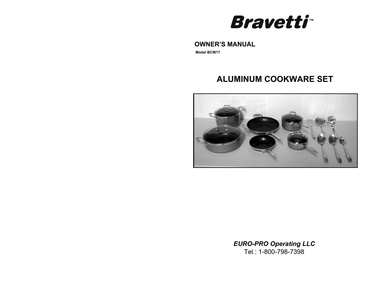 Bravetti BCW17 User Manual | 2 pages