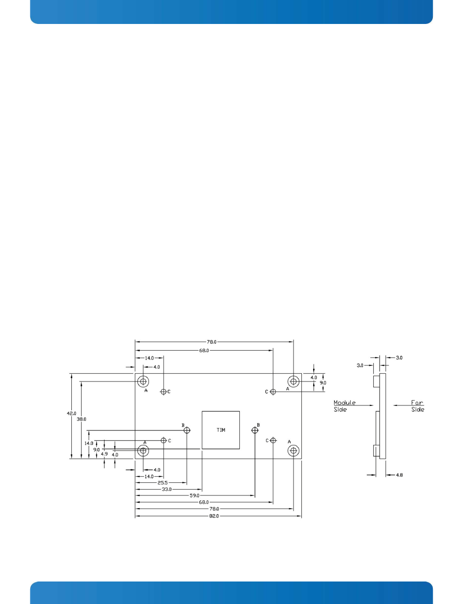 6 thermal design considerations, 1 thermal management, 2 heat spreader dimensions | Figure 16: heat spreader, Thermal design considerations, Thermal management, Heat spreader dimensions, 6thermal design considerations | Kontron SMARC-sAT30 User Manual | Page 76 / 84