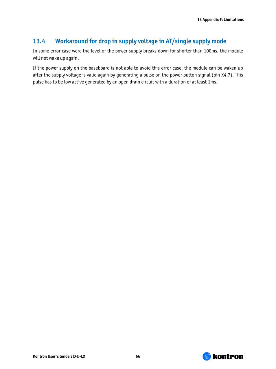 Kontron ETX-LX User Manual | Page 66 / 71