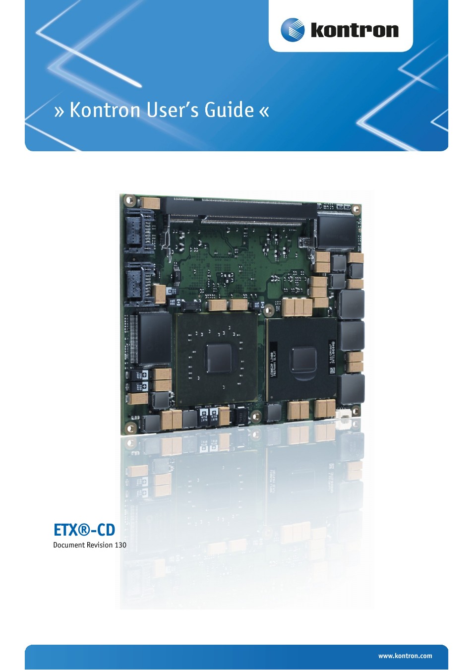 Kontron ETX-CD User Manual | 88 pages