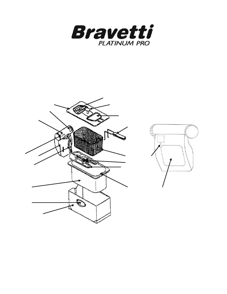 Main components | Bravetti PLATIUM PRO EP67 User Manual | Page 4 / 14