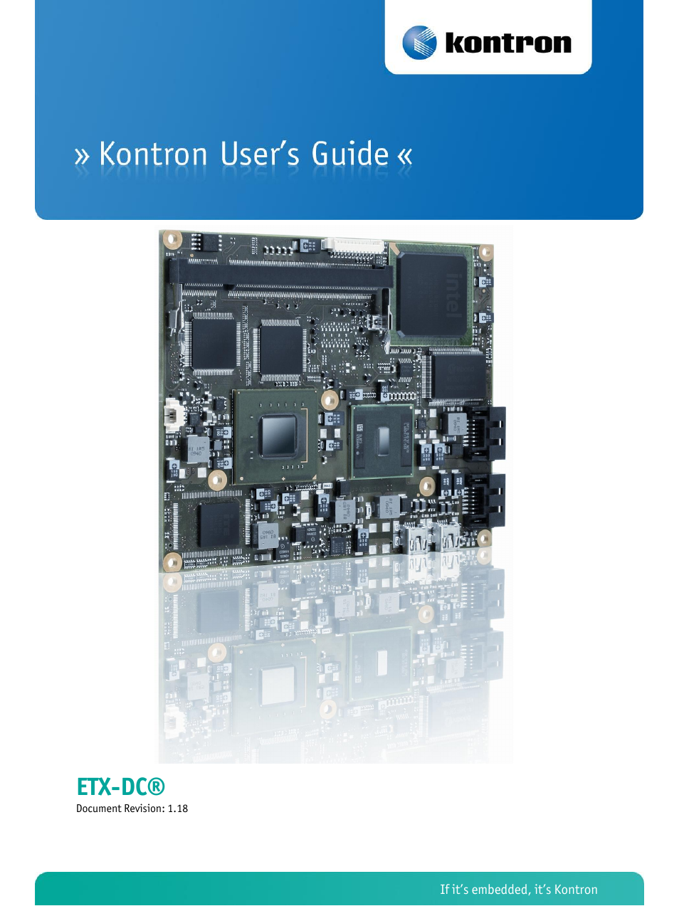 Kontron ETX-DC User Manual | 81 pages