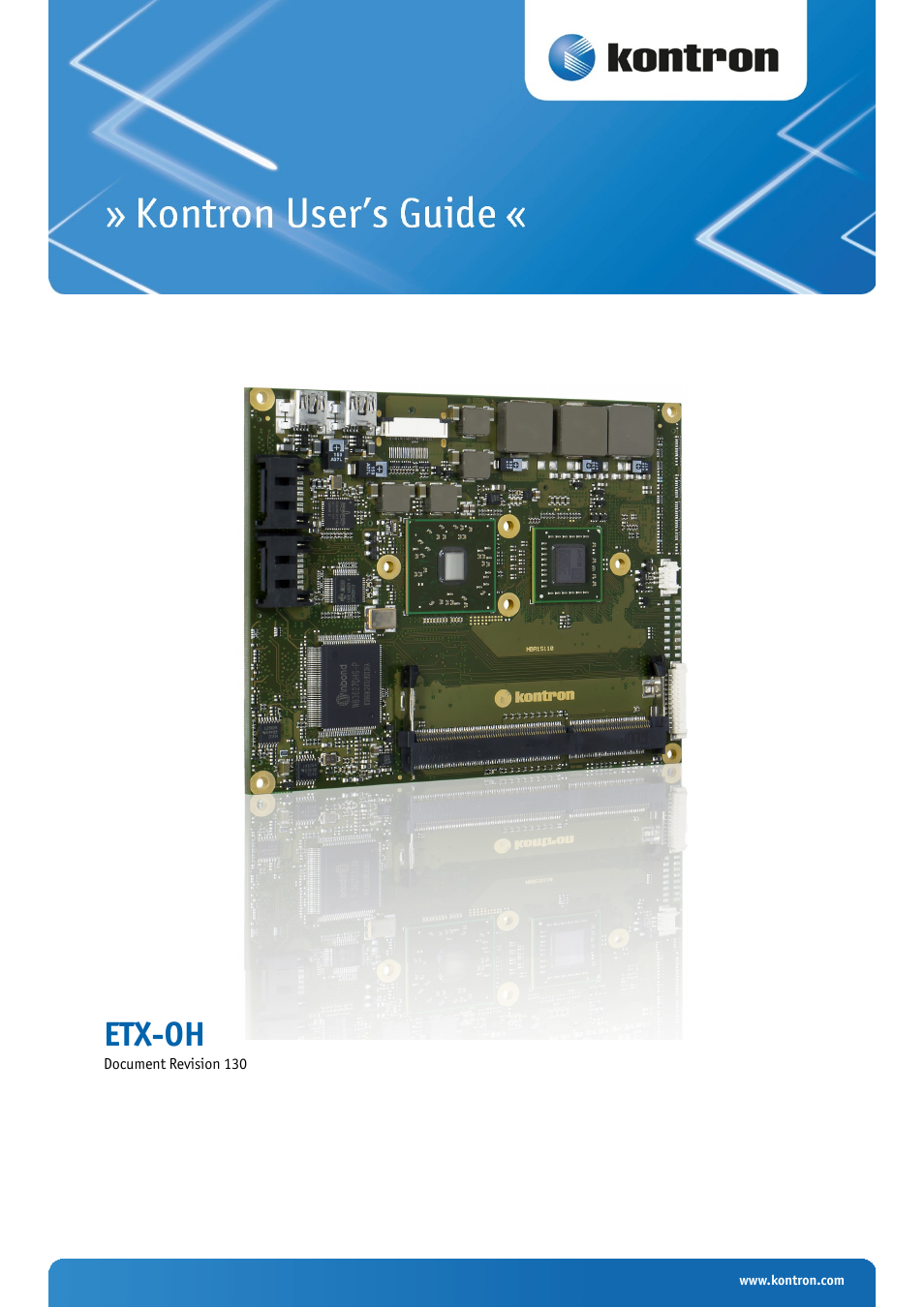 Kontron ETX-OH User Manual | 100 pages