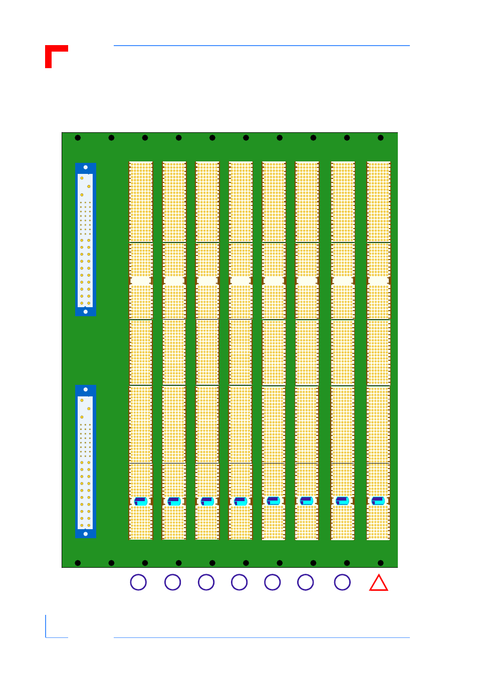 Board layout | Kontron CP6-BP8-P47-STD User Manual | Page 4 / 12