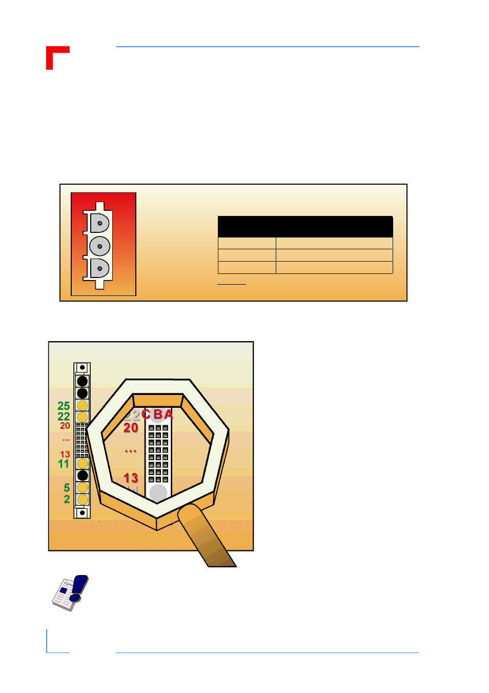 Interfaces, 1 line connector, 2 power supply connector | Pd05: cp3-bp8-m-rio cpci backplane | Kontron CP3-BP8-M-RIO User Manual | Page 6 / 10